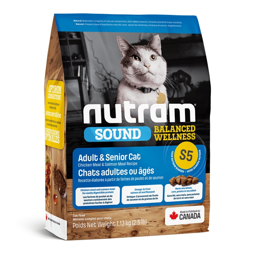 Nutram S5 Adult & Senior Cat