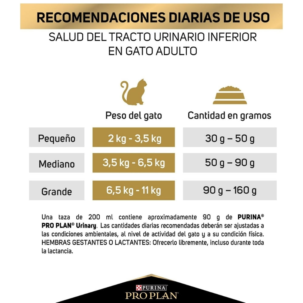 Pro Plan Urinary Gatos Adultos