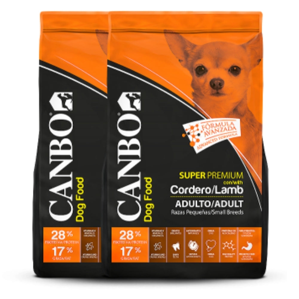 Canbo Adulto Razas Pequeñas de Cordero – 2 bolsas