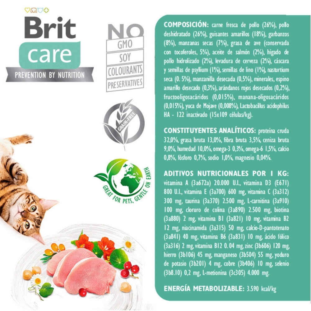 Brit Care Cat Sterilized Urinary Health Fresh Chicken