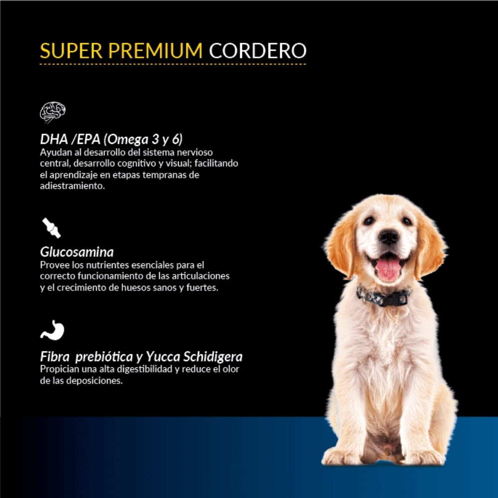 Canbo Cachorro Razas Medianas y Grandes Cordero
