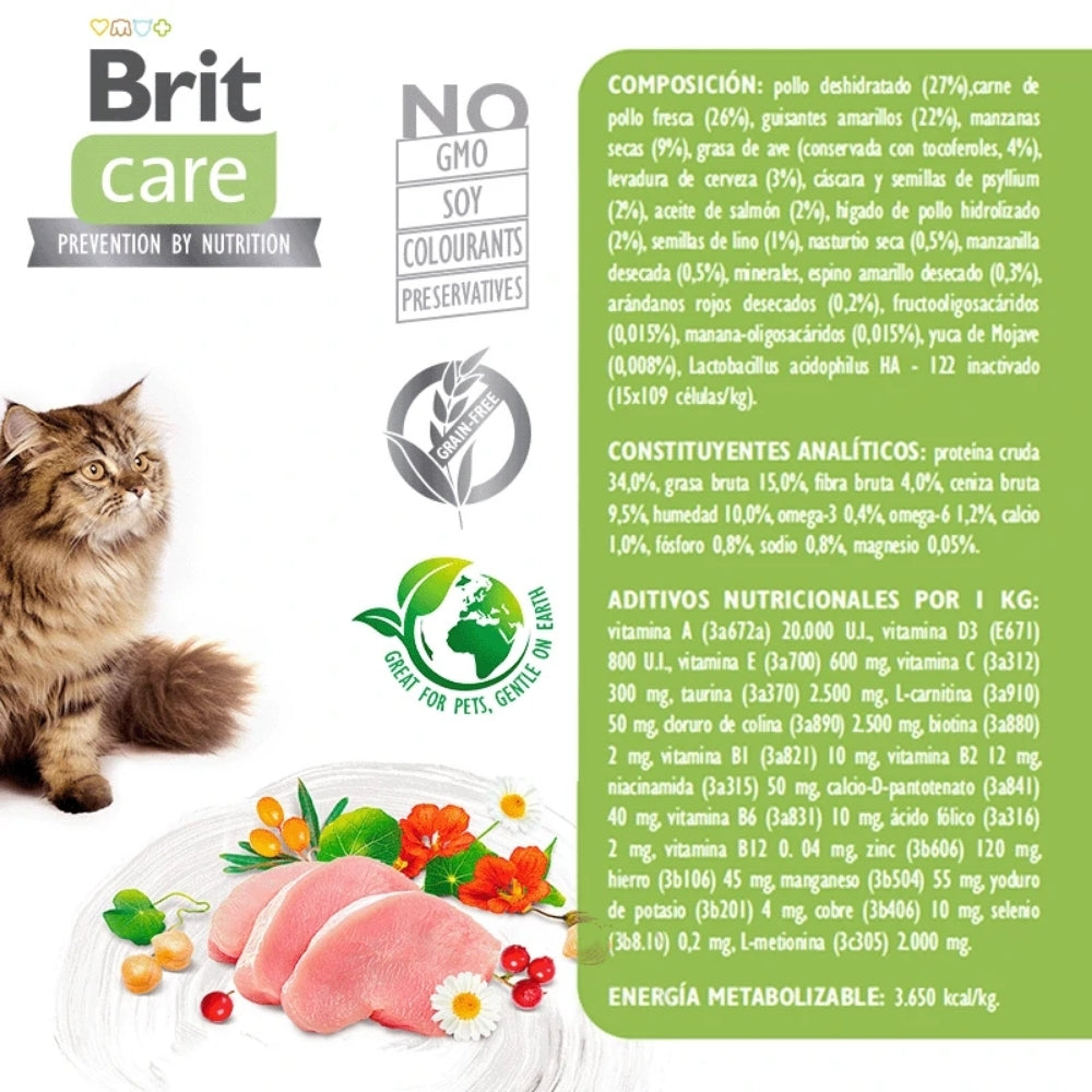 Brit Care Cat Senior y Weight Control Fresh Chicken