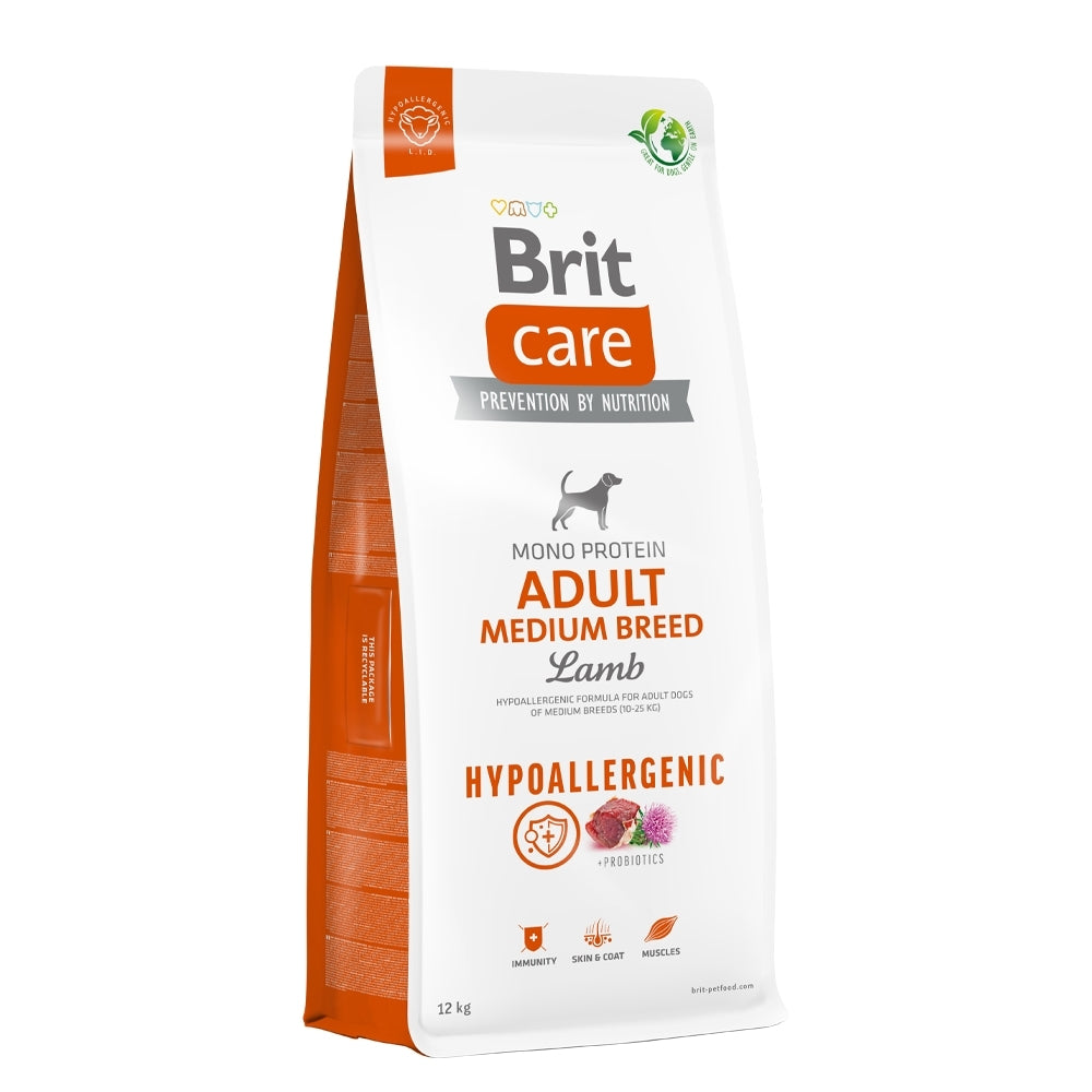 Brit Care Hypoallergenic Adult Medium Breed Lamb