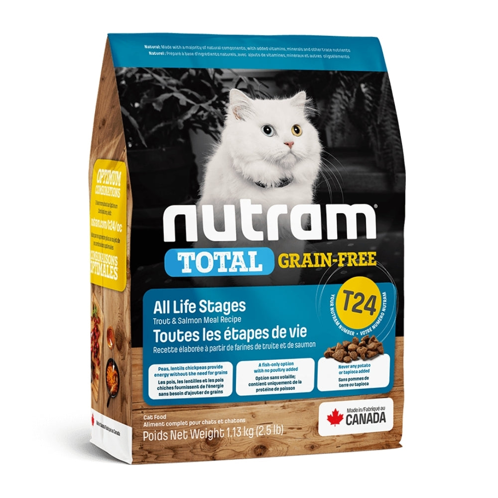Nutram T24 All Life Stages Cat Trout & Salmon