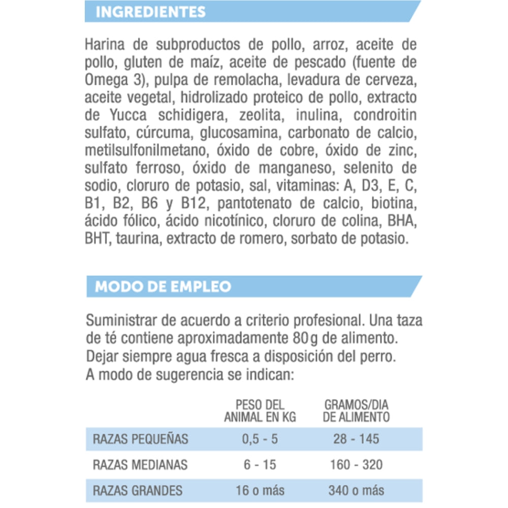 Holliday MV Articular para Caninos