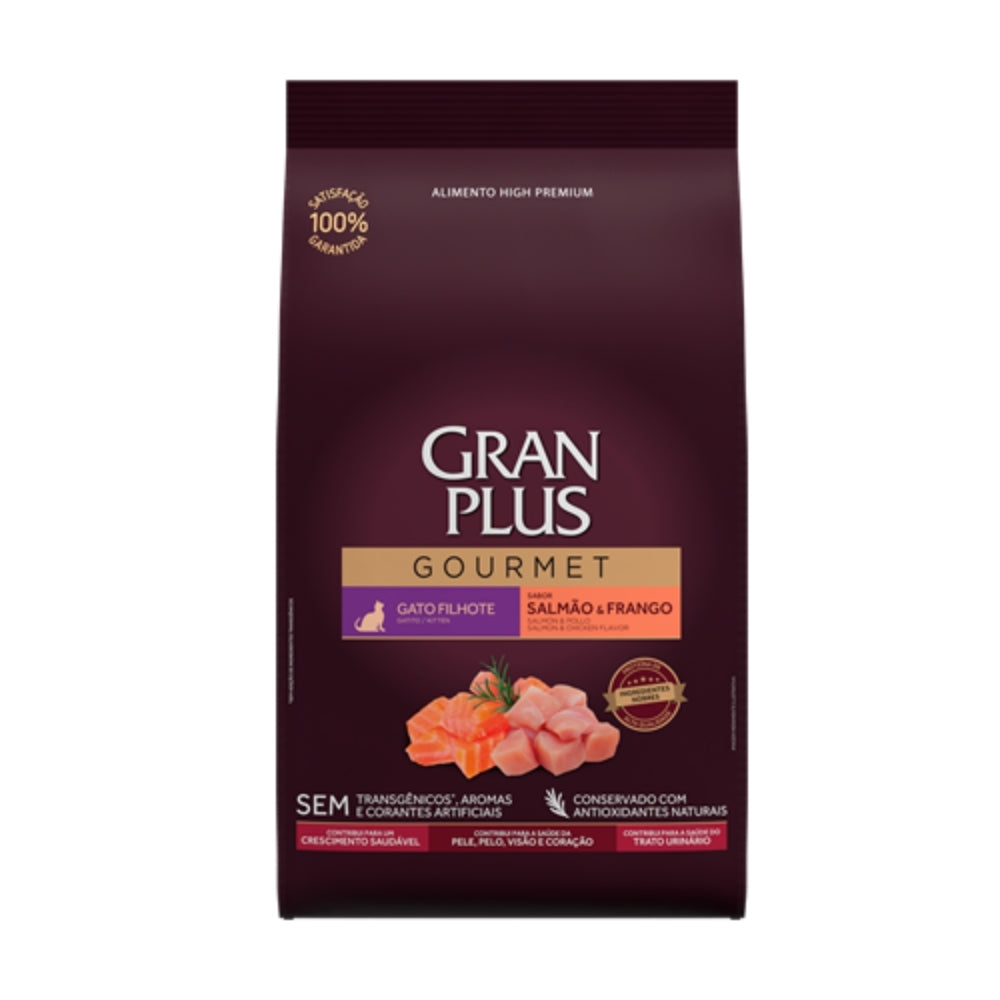 Gran Plus Gourmet Gatito sabor Salmon & Pollo