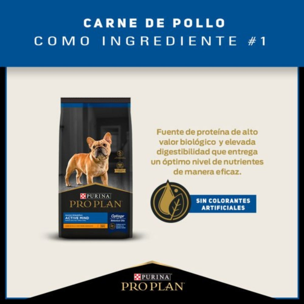 Pro Plan Active Mind Razas Pequeñas de Pollo