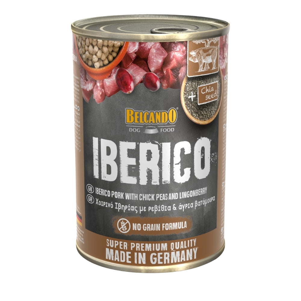Belcando Cerdo Iberico con Garbanzos y Arandanos Rojos