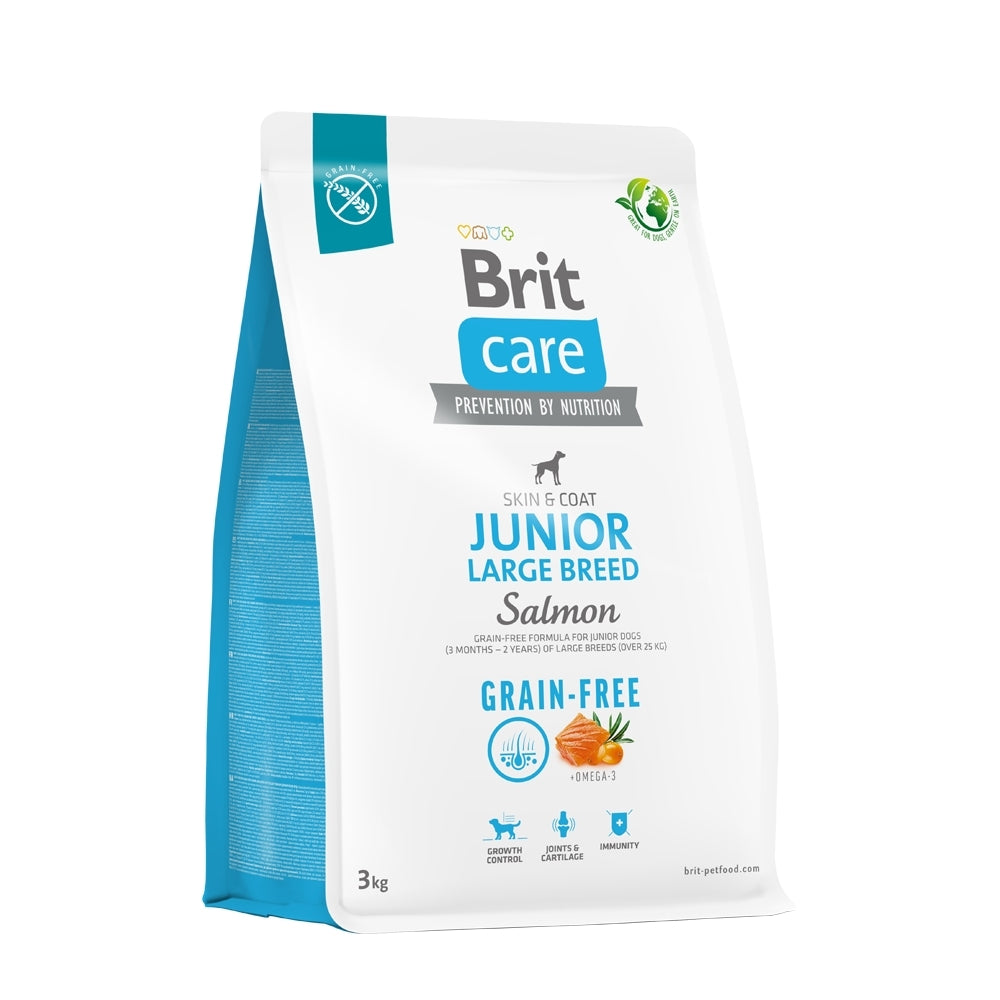 Brit Care Grain Free Junior Large Breed Salmon