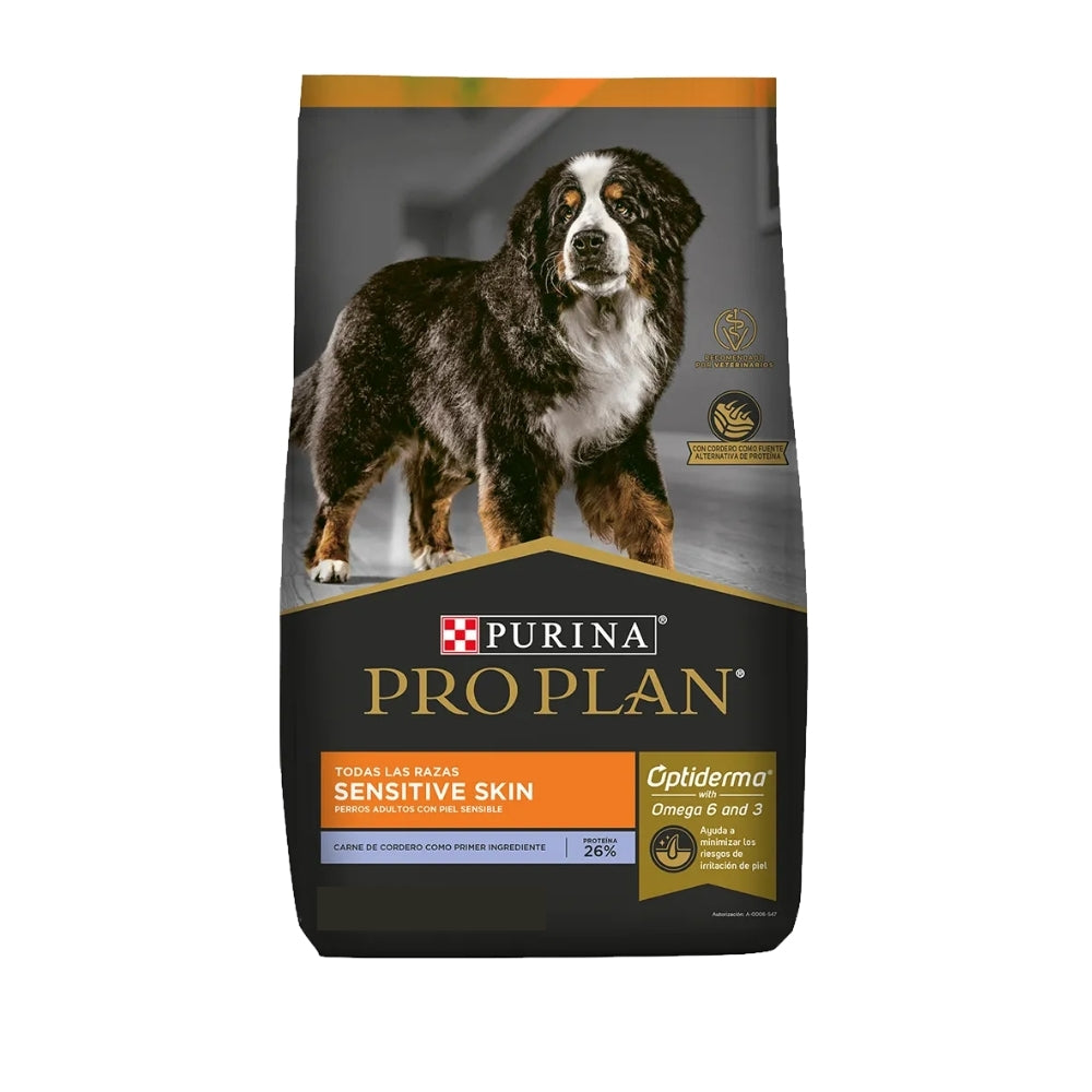 Pro Plan Sensitive Skin Adultos Todas Las Razas de Cordero