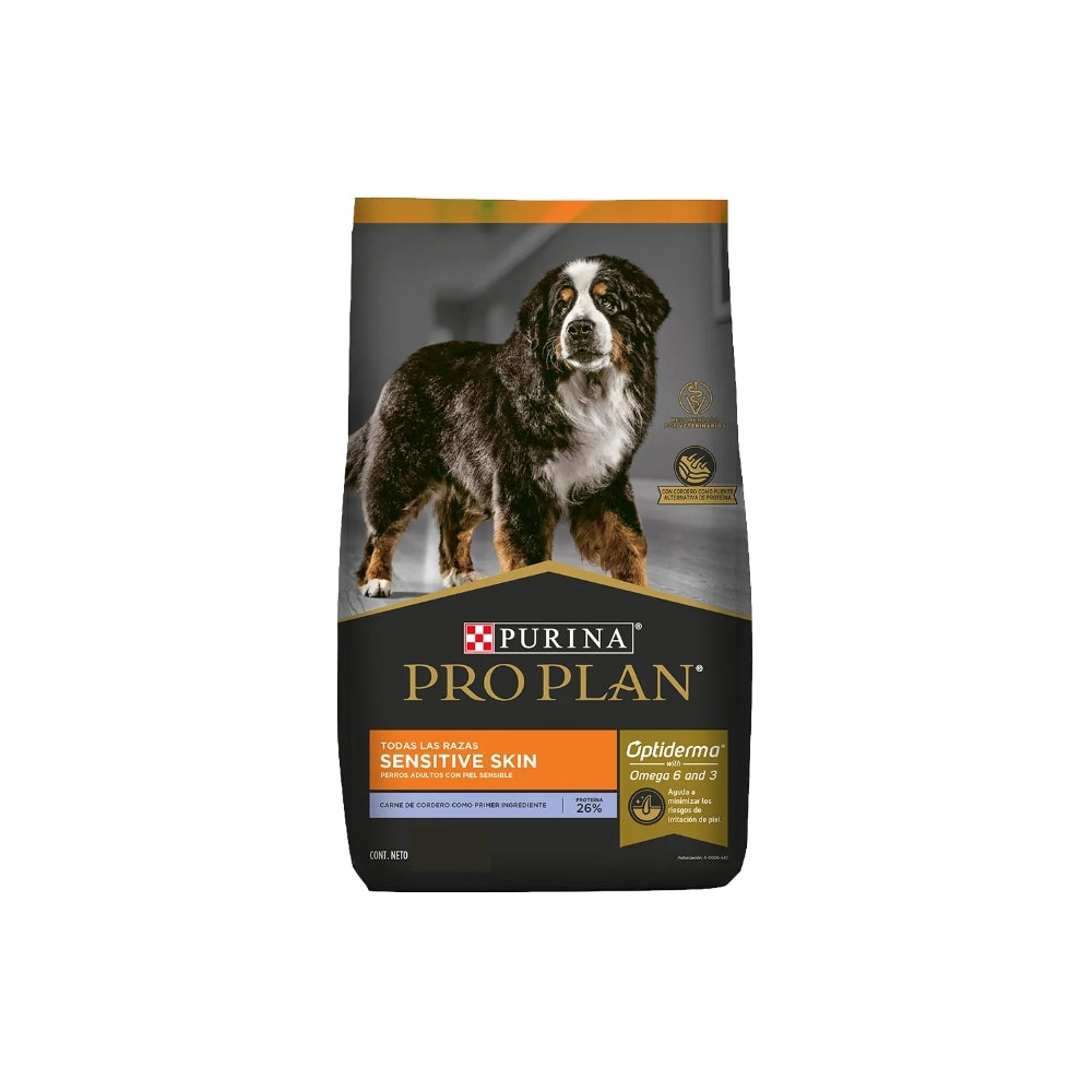Pro Plan Sensitive Skin Adultos Todas Las Razas de Cordero
