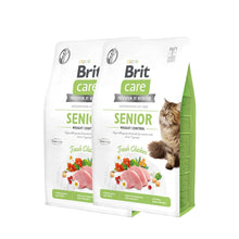 Brit Care Cat Senior y Weight Control Fresh Chicken – 2 bolsas