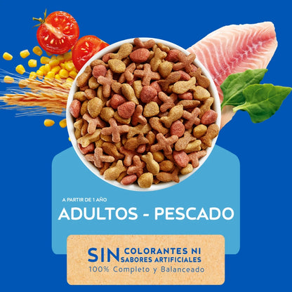 Cat Chow Adultos sabor Pescado