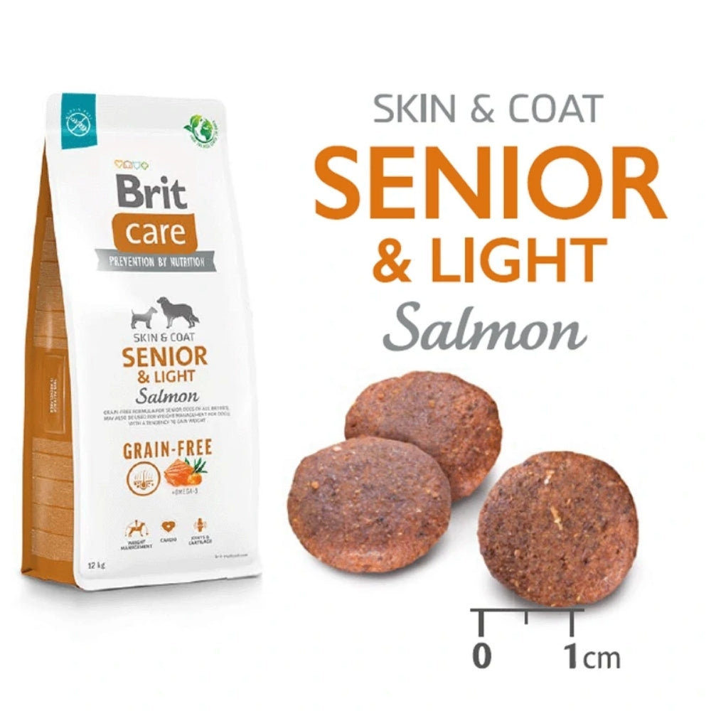 Brit Care Grain Free Senior & Light Salmon