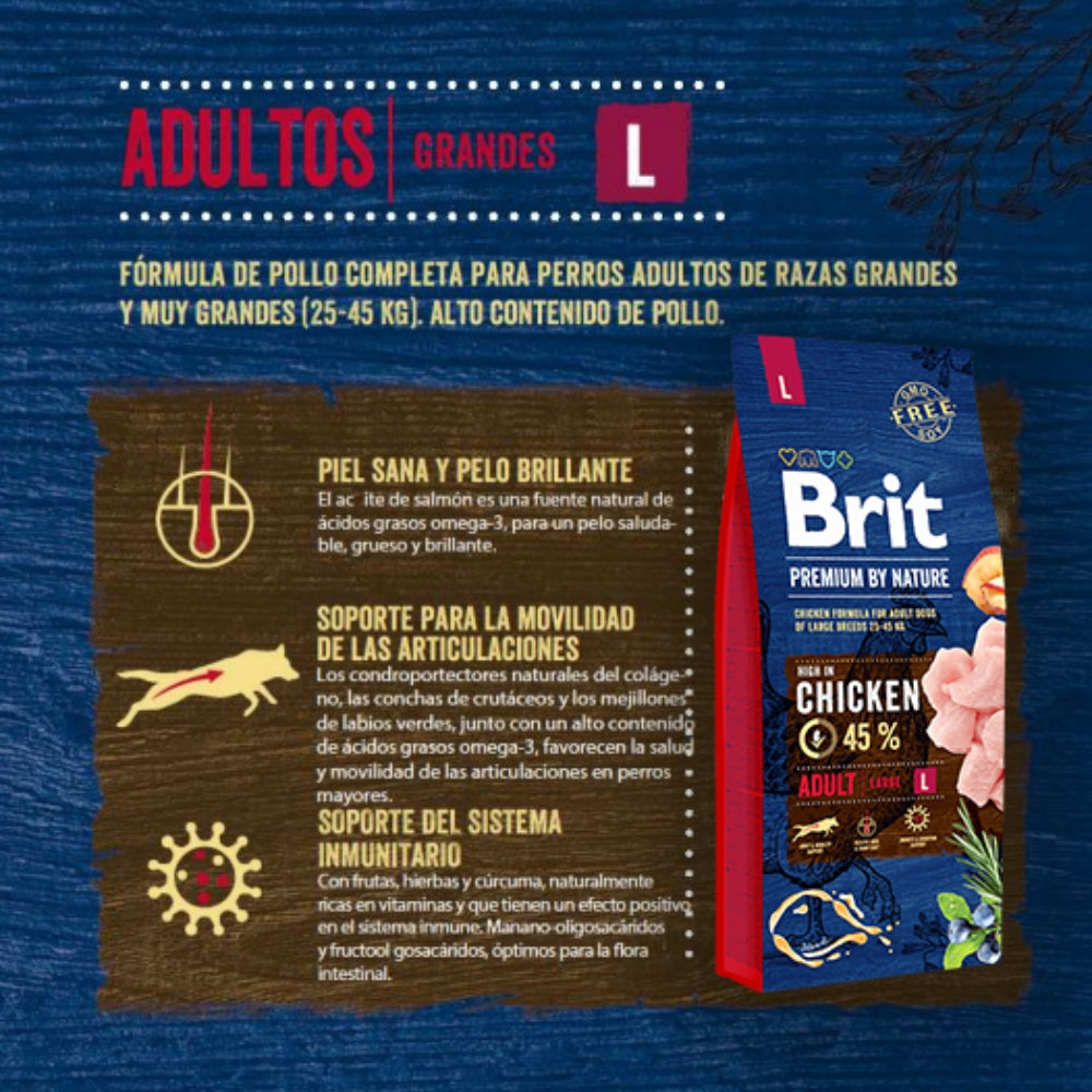 Brit Premium by Nature Adult Large