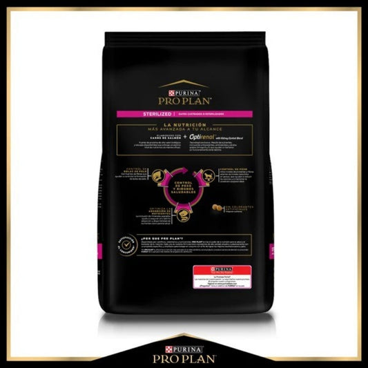 Pro Plan Sterilized Gatos Castrados de Salmón