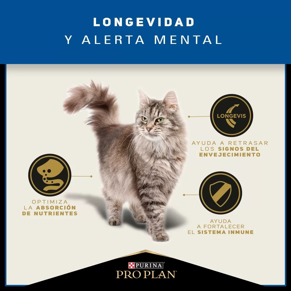 Pro Plan Adult 7+ Gatos