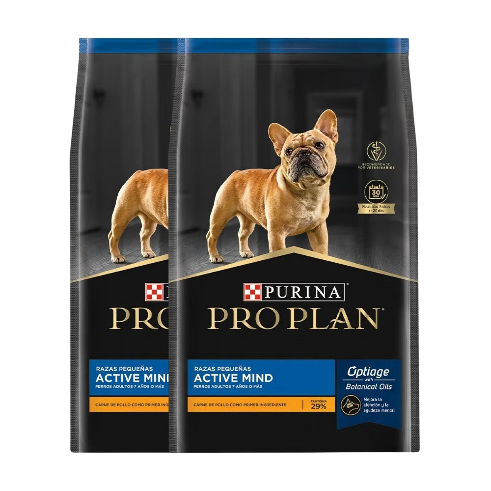 Pro Plan Active Mind Razas Pequeñas de Pollo – 2 bolsas
