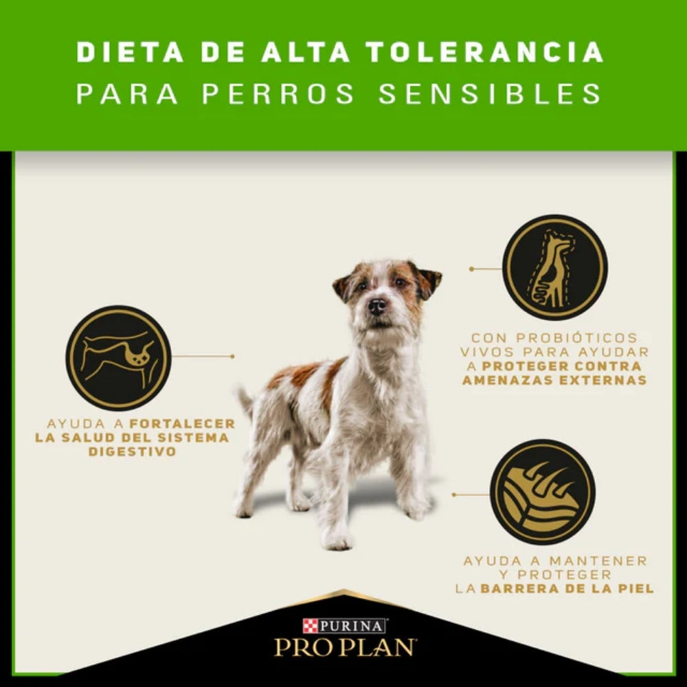 Pro Plan Sensitive Skin and Stomach Adultos Razas Pequeñas de Pavo