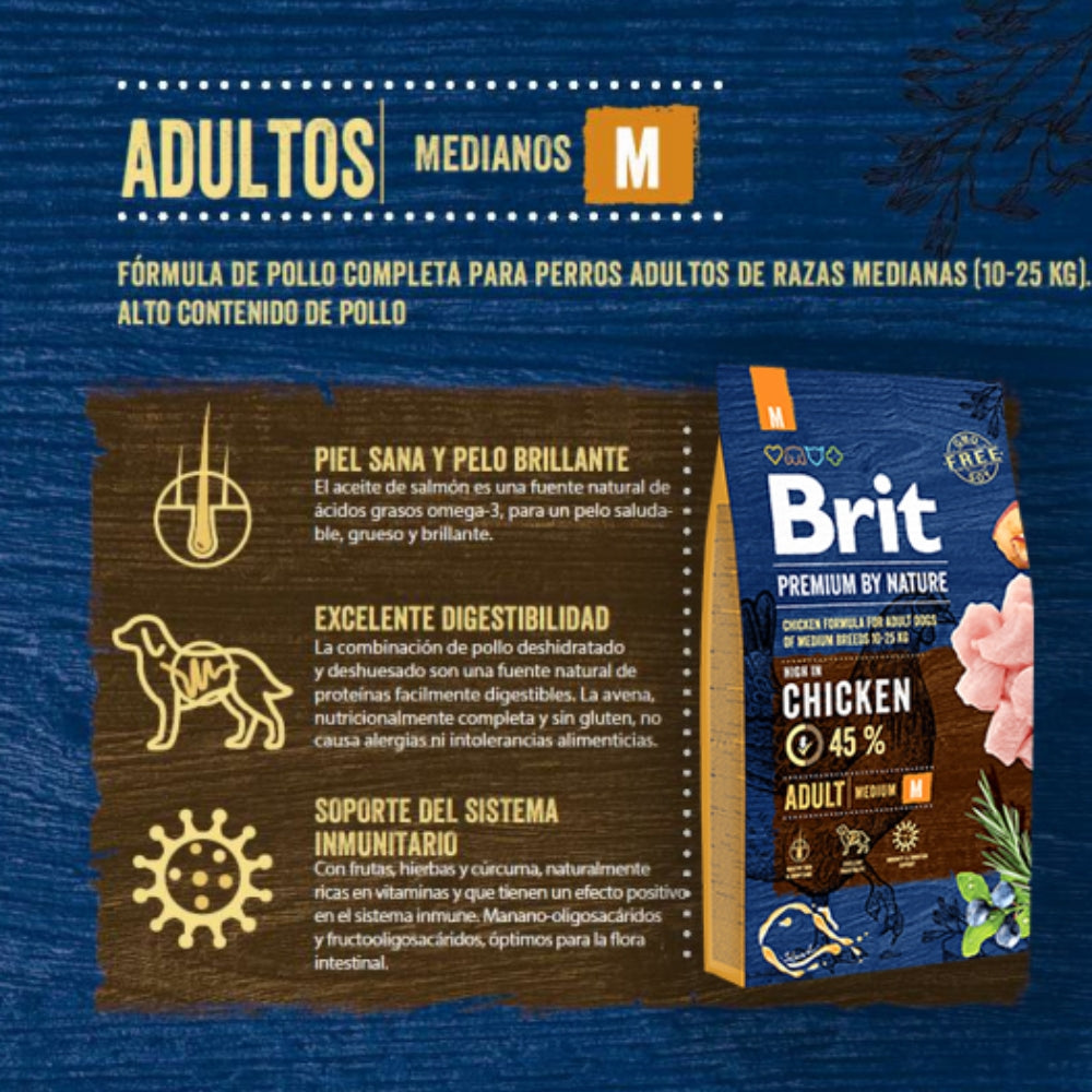 Brit Premium by Nature Adult Medium