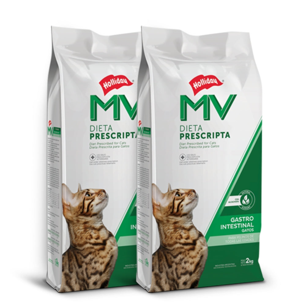 Holliday MV Gastrointestinal Gatos – 2 bolsas