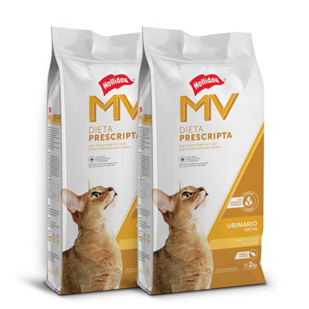 Holliday MV Urinario Gatos – 2 bolsas