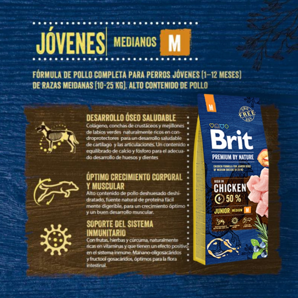 Brit Premium by Nature Junior Medium