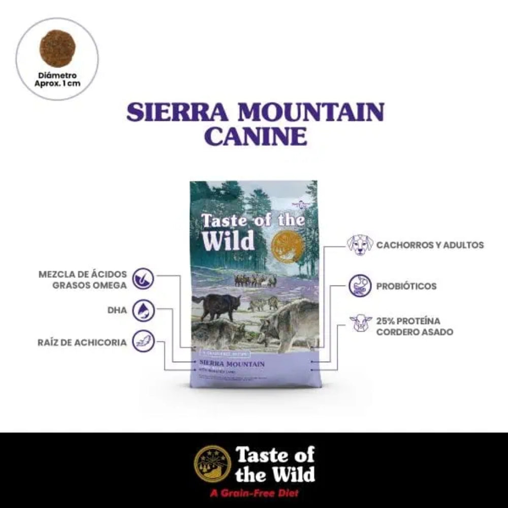 Taste Of The Wild Sierra Mountain Cordero