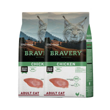 Bravery Adult Cat Chicken – 2 bolsas