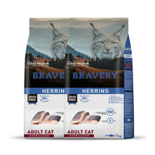 Bravery Adult Cat Sterilized Herring – 2 bolsas