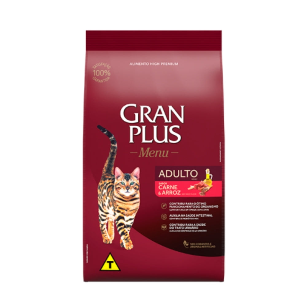 Gran Plus Gato Adulto sabor Carne & Arroz