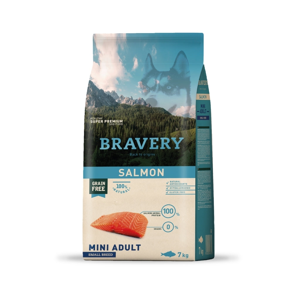 Bravery Mini Adult Dog Small Breeds Salmon