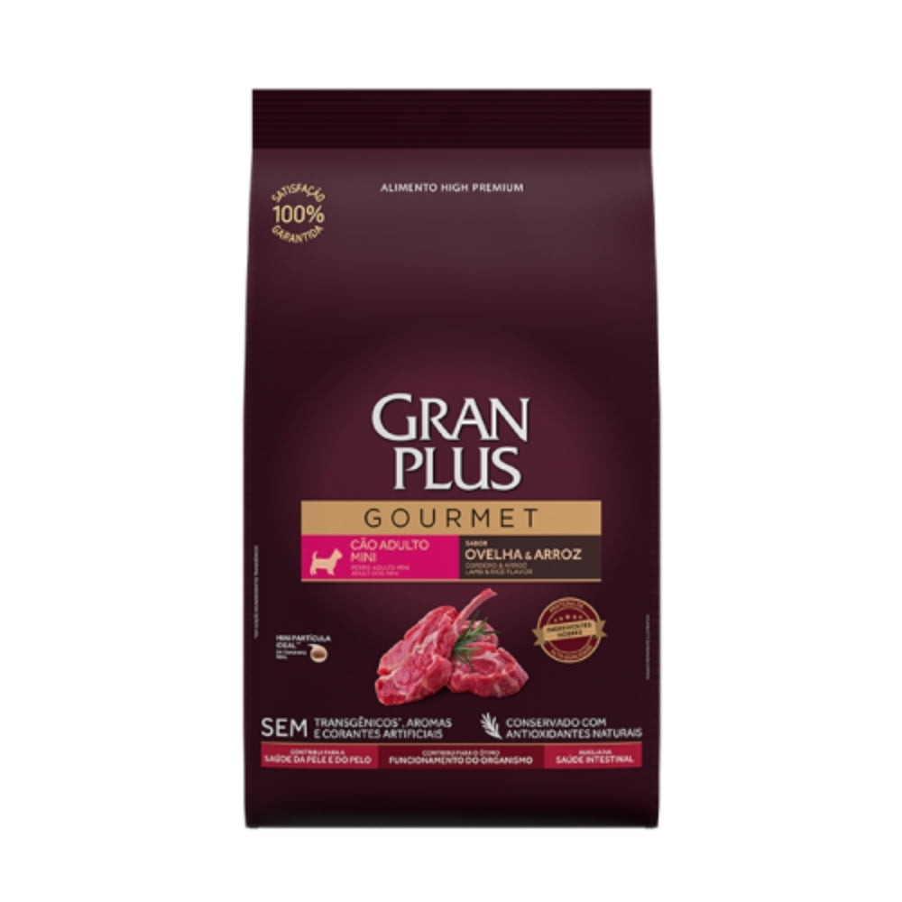 Gran Plus Gourmet Mini Adulto sabor Cordero & Arroz