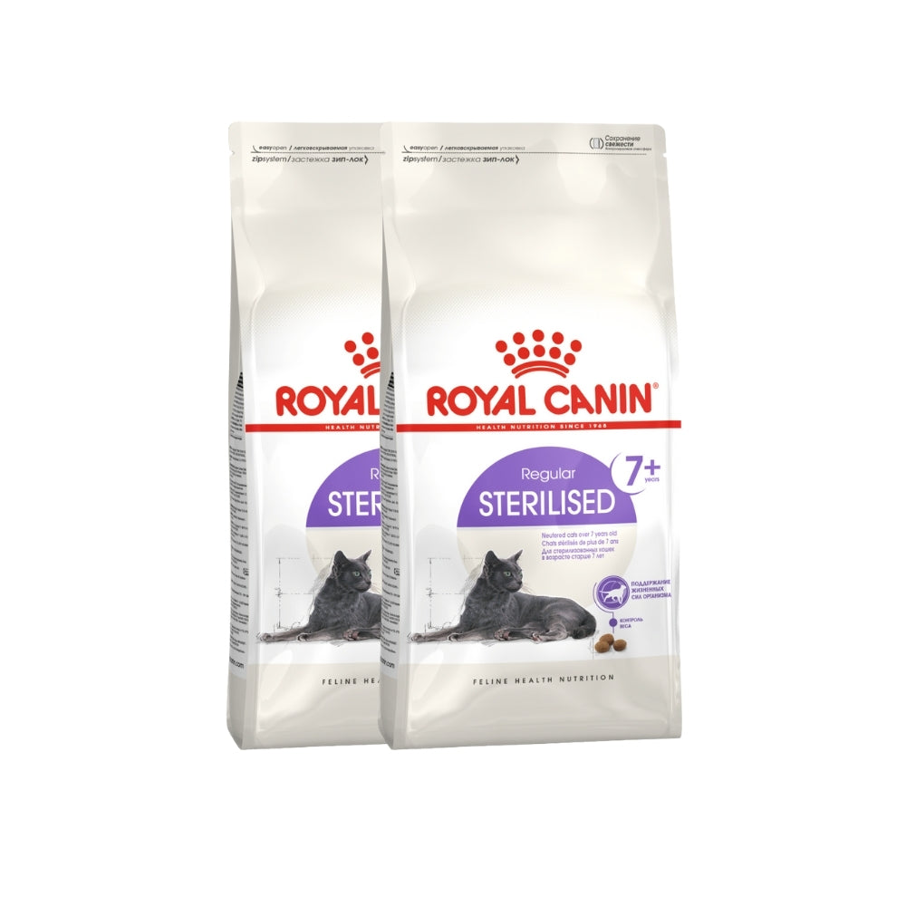 Royal Canin Sterilised Feline 7+ – 2 bolsas