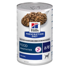 Hills PD Canine z/d Food Sensitivities lata