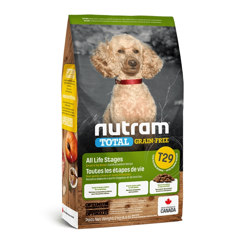 Nutram T29 All Life Stages Small & Toy Breed Dog Lamb & Lentils