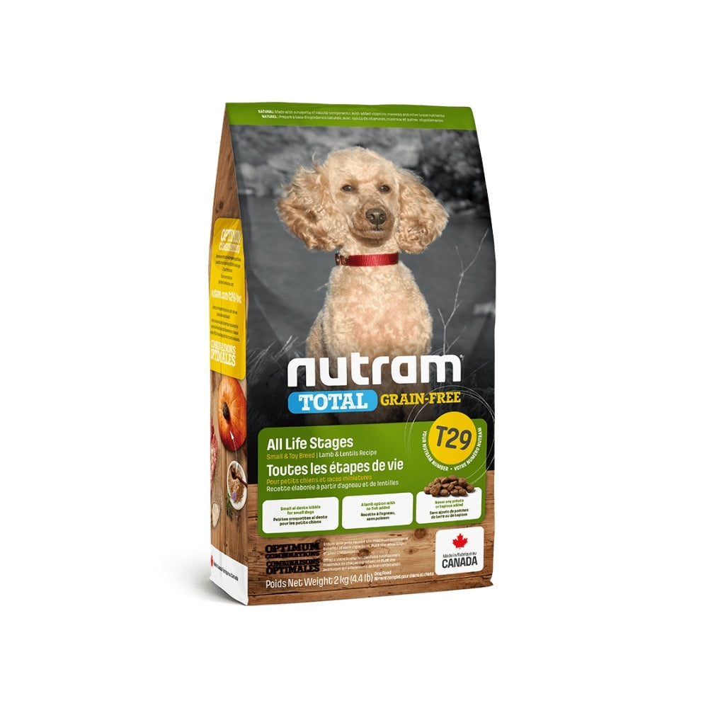Nutram T29 All Life Stages Small & Toy Breed Dog Lamb & Lentils