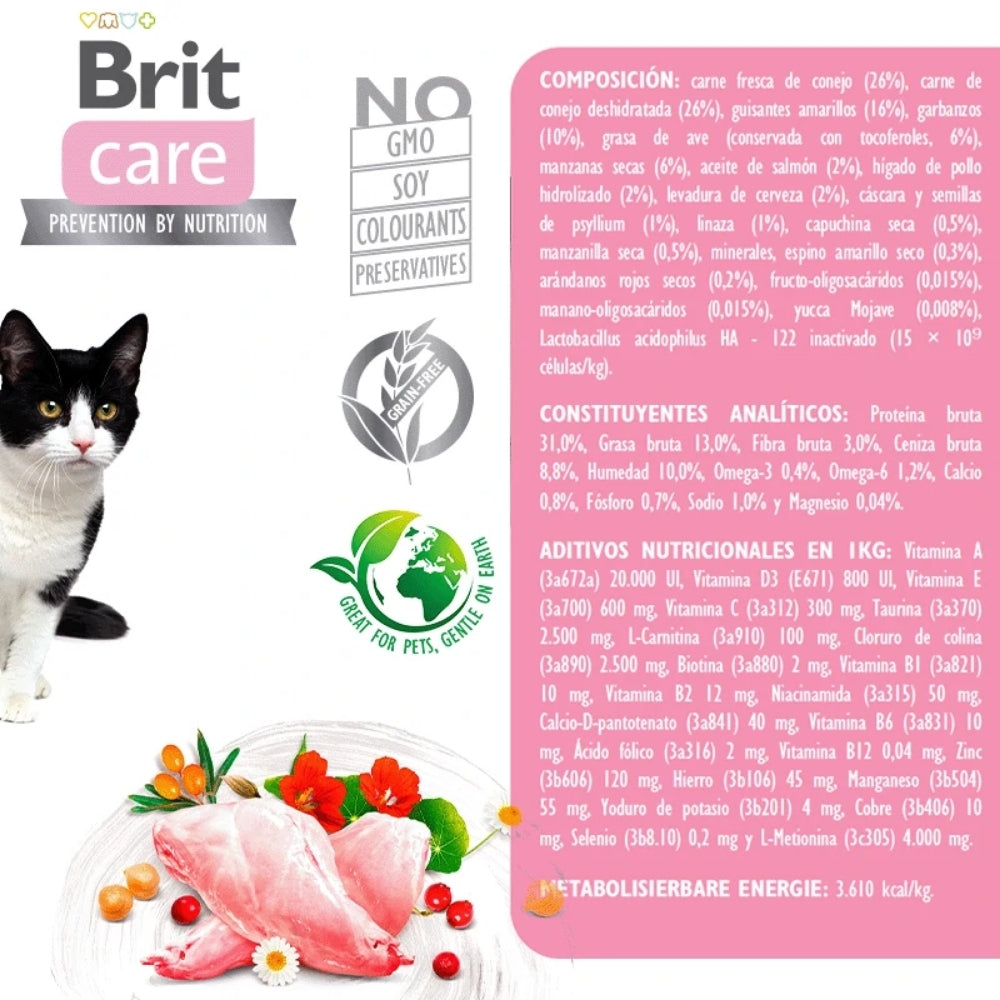 Brit Care Cat Sterilized Sensitive Fresh Rabbit