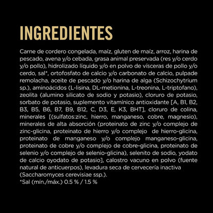 Pro Plan Sensitive Skin Puppy Todas Las Razas de Cordero