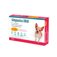 Simparica Trio (Gold) (1.3 – 2.5 Kg.) – Caja X 3 Tab.