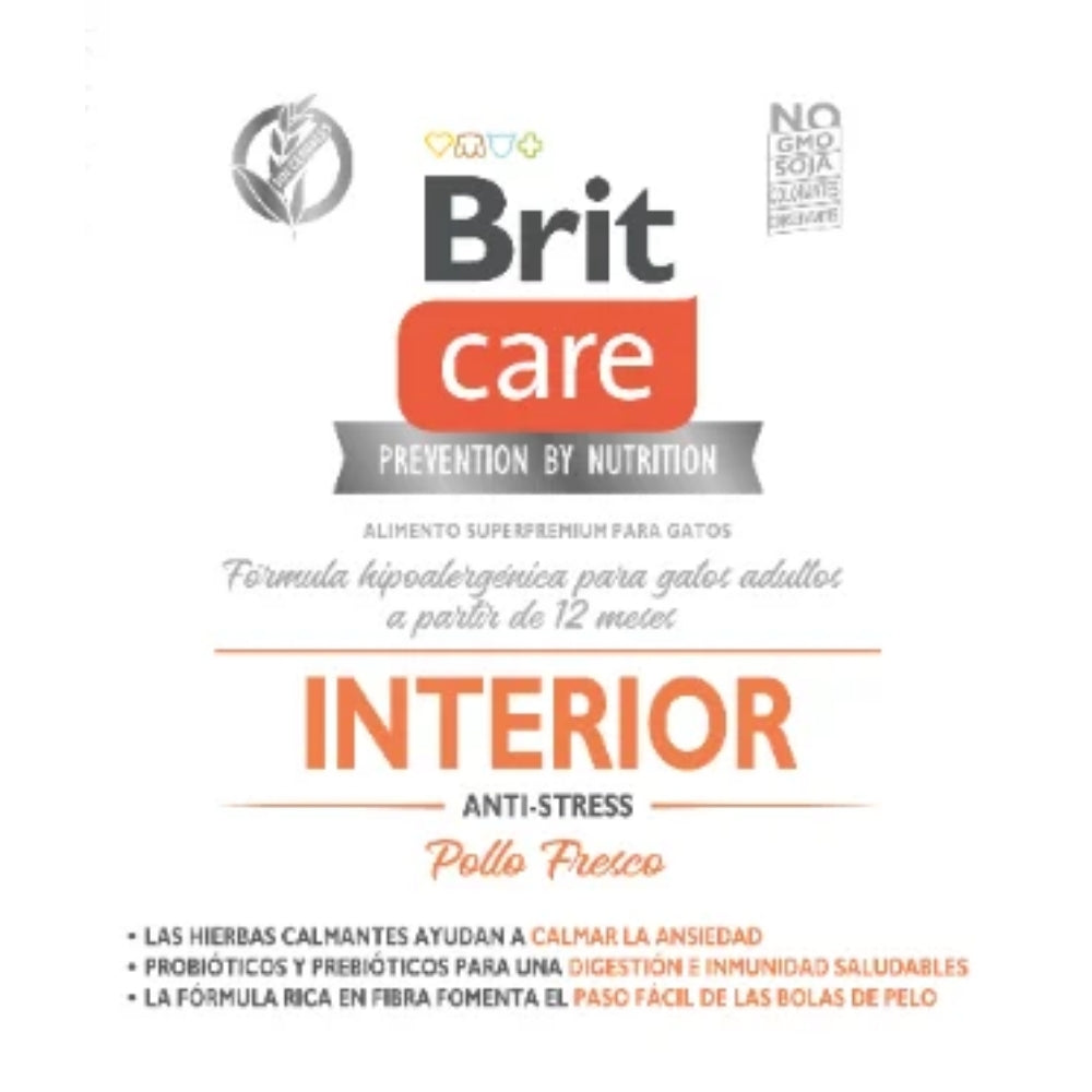 Brit Care Cat Indoor Antiestress Fresh Chicken
