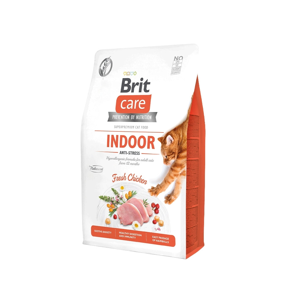 Brit Care Cat Indoor Antiestress Fresh Chicken