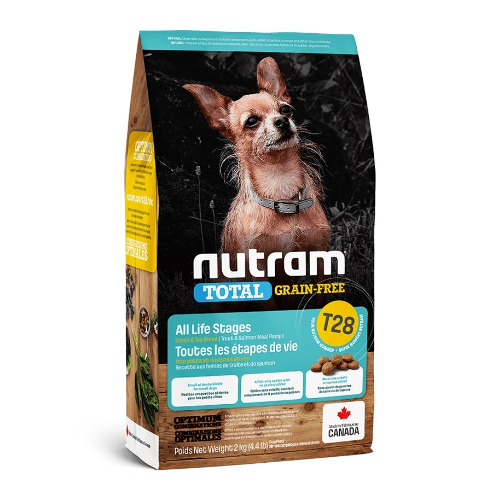 Nutram T28 All Life Stages Small & Toy Breed Dog Trout & Salmon