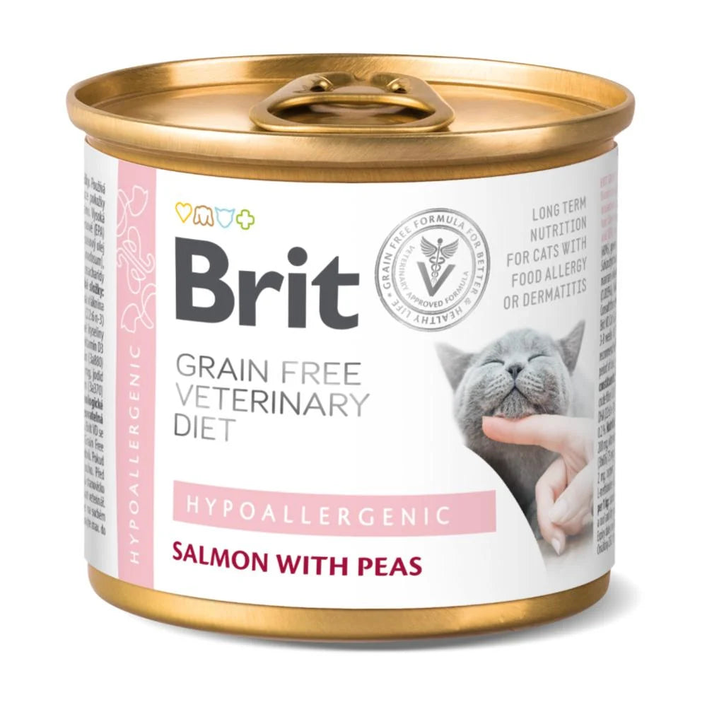 Brit GF Vet Diets Cat Hypoallergenic - 200 gr.