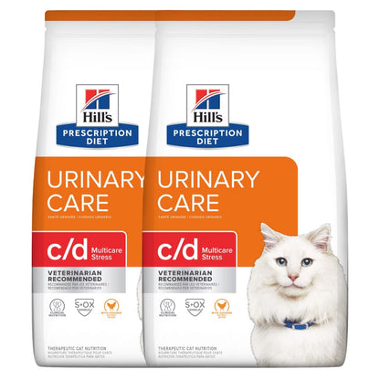 Hills PD Feline c/d Urinary Care Stress - 2 Bolsas