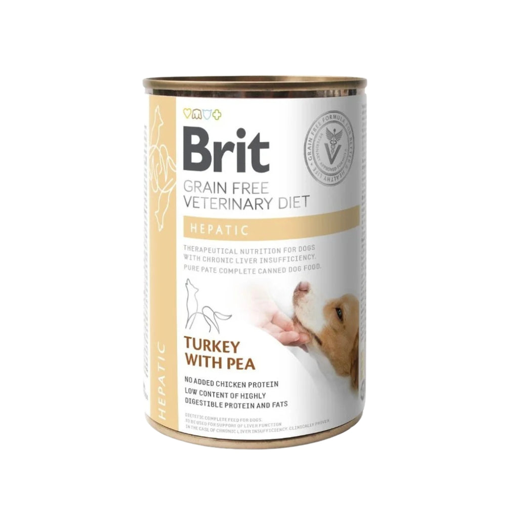 Brit Veterinary Diet Dog Hepatic Lata