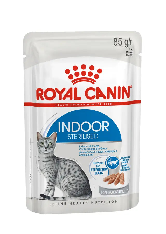 Royal Canin FHN Indoor Sterilised Pouch 85 Gr