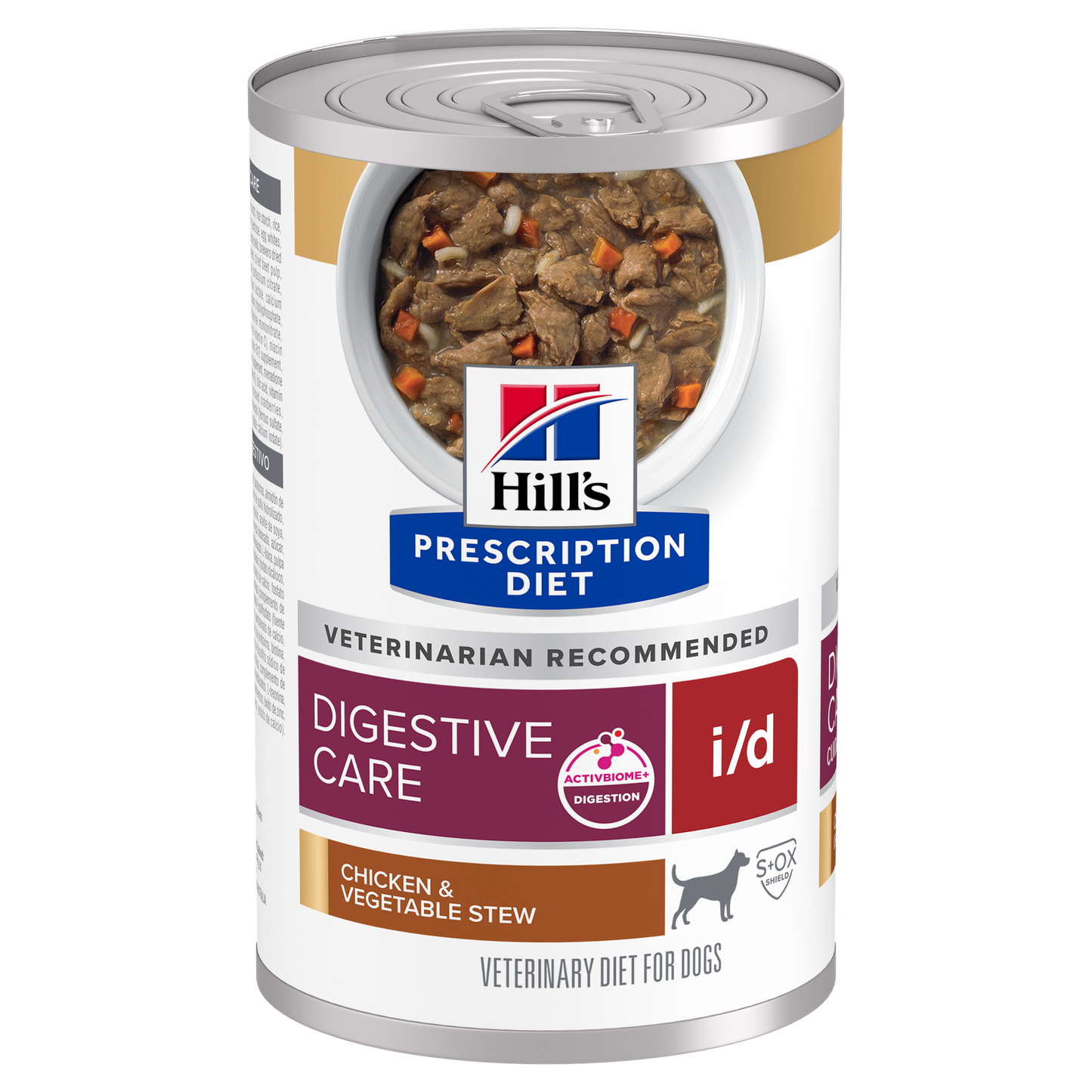 Hills Pd Canine I/D Estofado de Pollo y Vegetables - lata 354 gr.