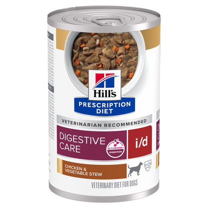 Hills Pd Canine I/D Estofado de Pollo y Vegetables - lata 354 gr.