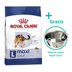 Royal Canin Maxi Adult + plato